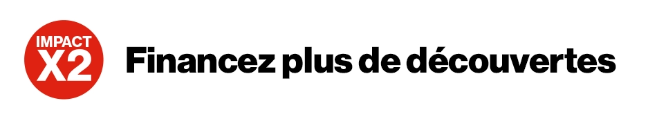 Les dons sont DOUBLÉS* pour financer plus de découvertes, comme celle de la Dre West.