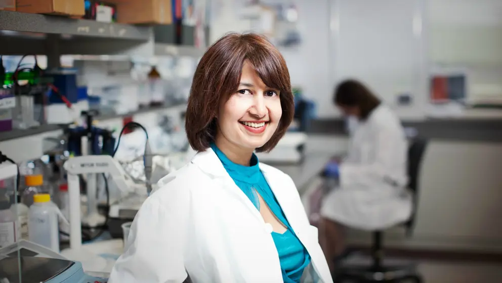 La Dre Seema Mital dans son laboratoire