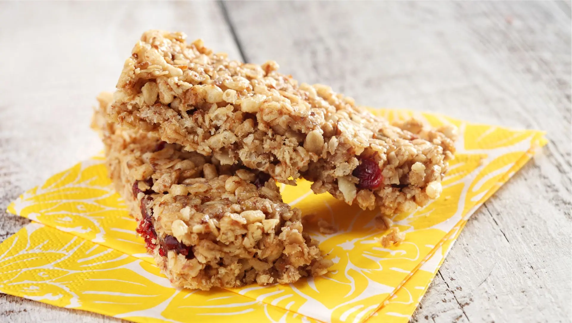 barres granola sans cuisson au beurre d’arachide