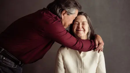 Donna Hart en compagnie de son époux, Barry Tsuruda, tous deux atteints d’une maladie du cœur.