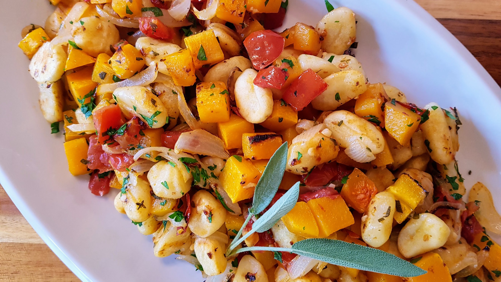 Gnocchis à la courge rotie