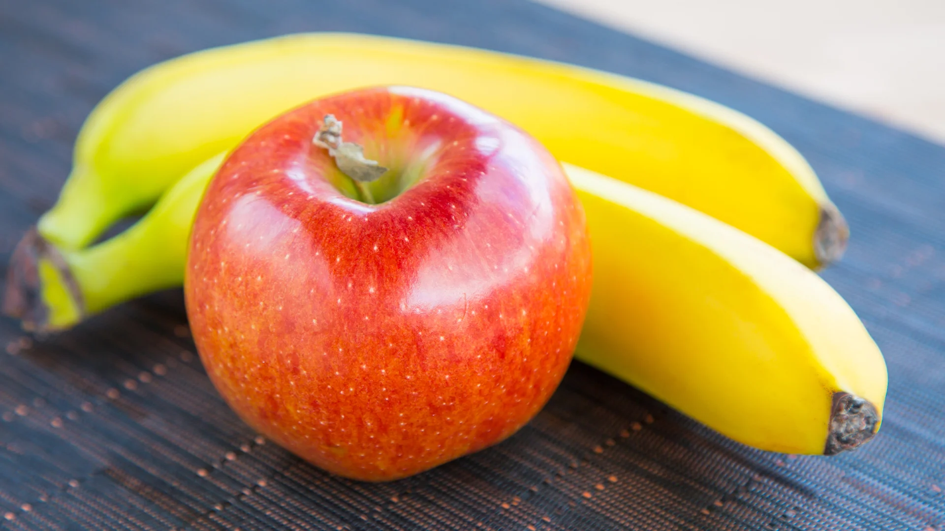 Pommes et bananes