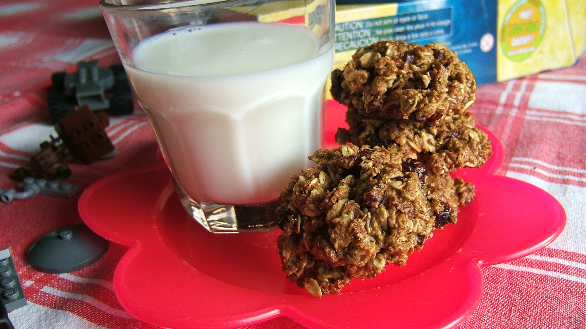 Biscuits à l’avoine et aux canneberges