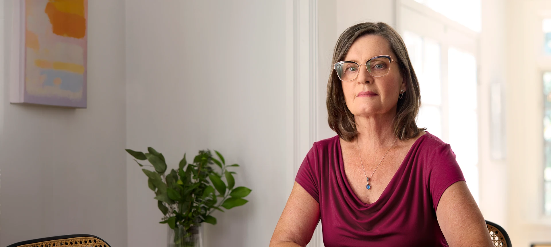 Sharon McVicar, living with heart disease.