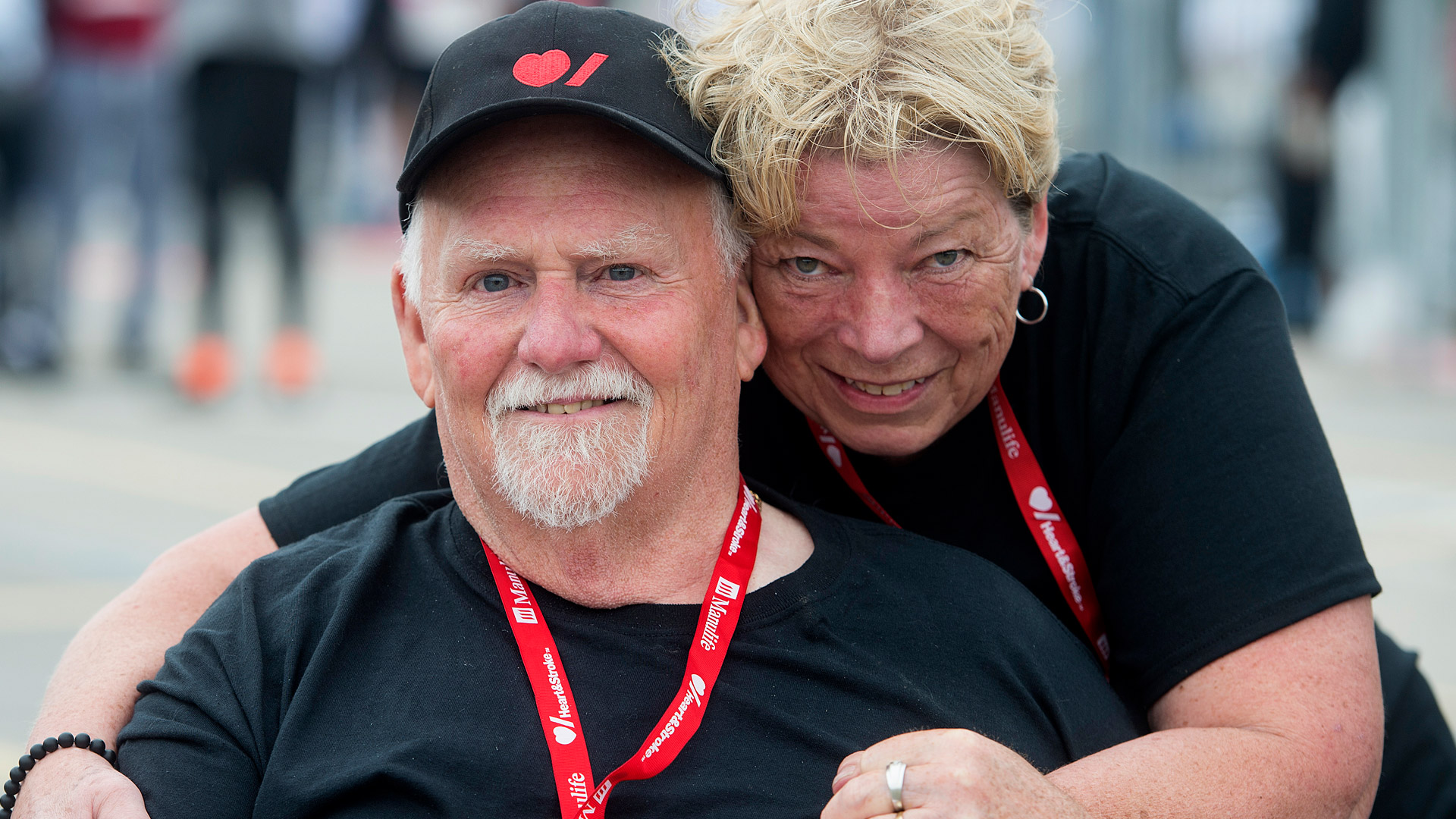 Chuck et Lorraine à la Randonnée du cœur