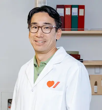 Le Dr Jonathan Choy, chercheur subventionné par Cœur + AVC
