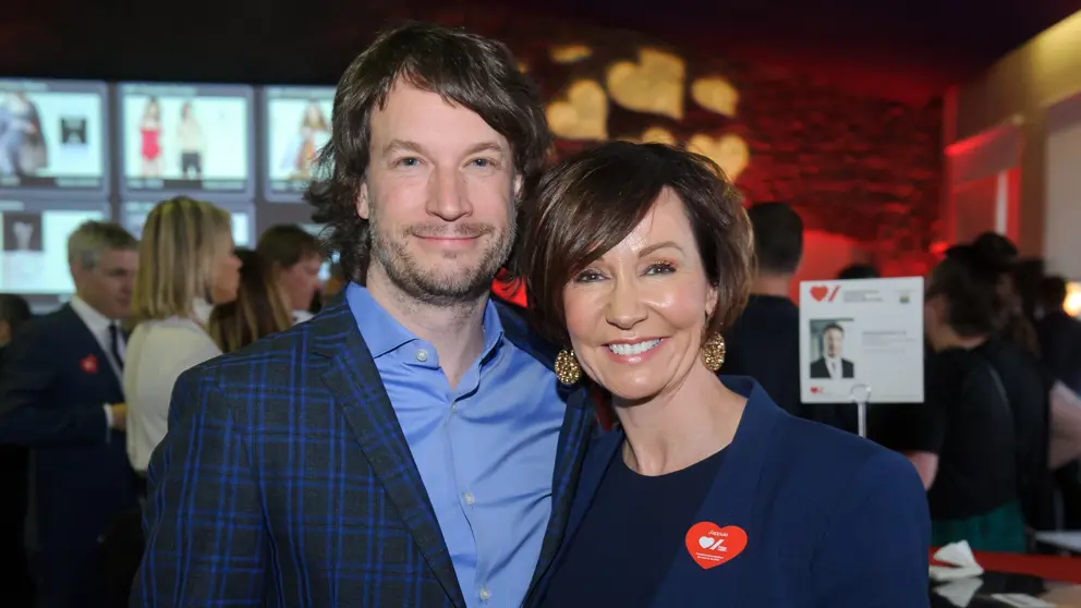 Josée Boudreault avec son conjoint, Louis-Philippe Rivard.