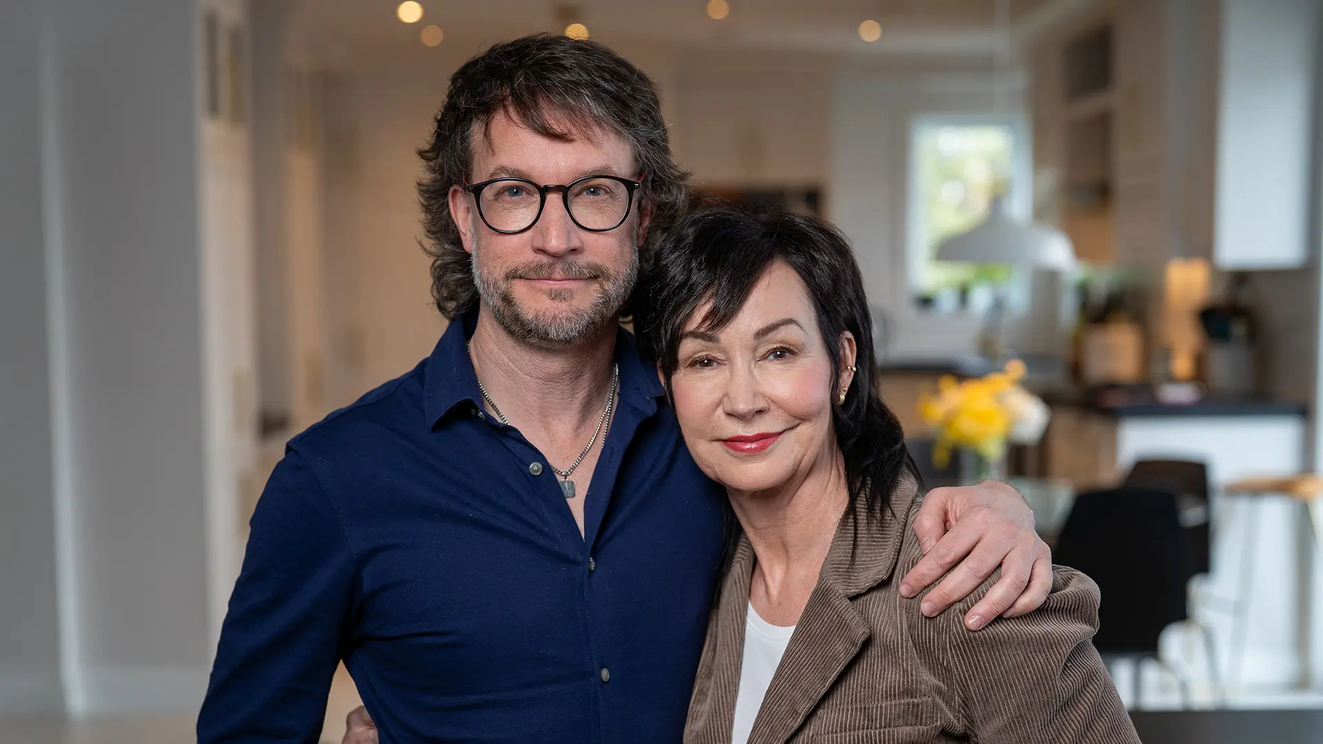 Josée Boudreault avec son conjoint, Louis-Philippe Rivard.