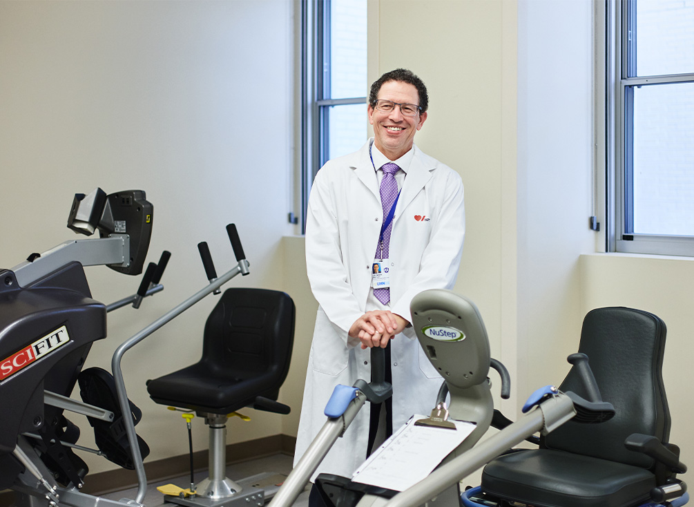 Le Dr Mark Bayley dans son laboratoire