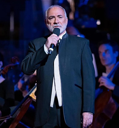 Robert Marien lors d’un spectacle.