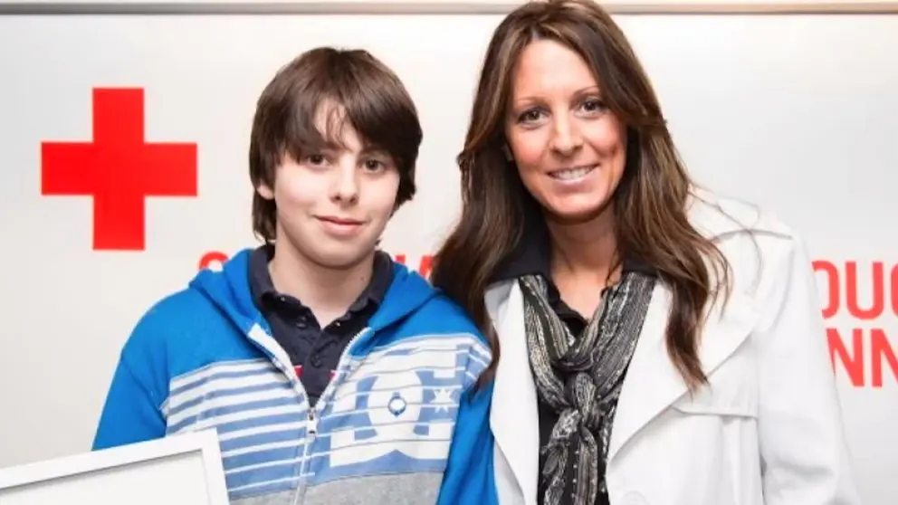 Ronda et son fils Jesse