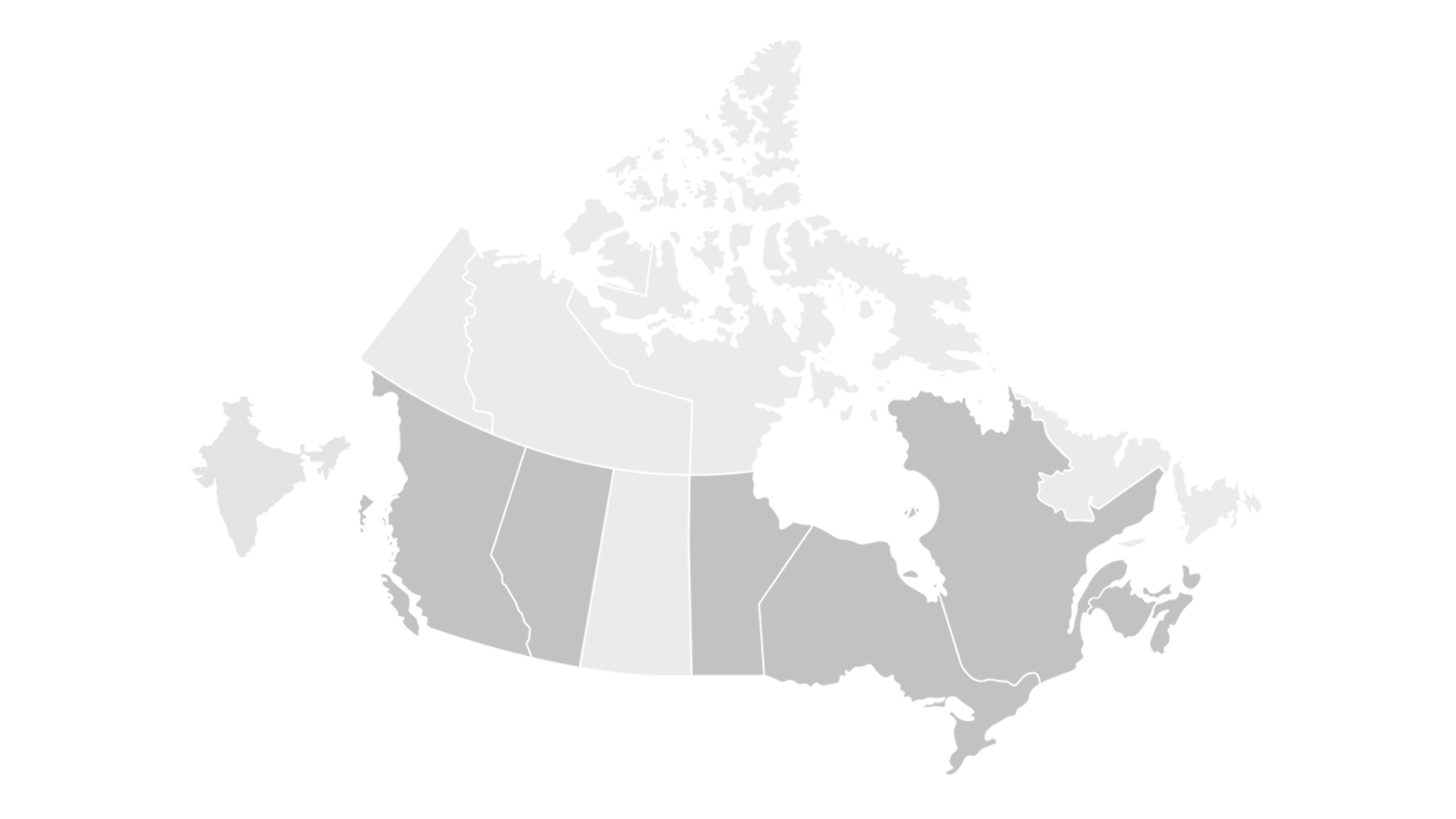 Carte du Canada